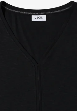 T-shirt met korte mouwen in tuniekstijl