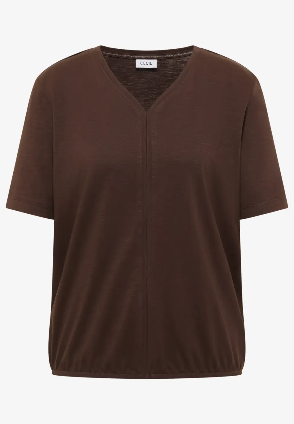 T-shirt met korte mouwen in tuniekstijl