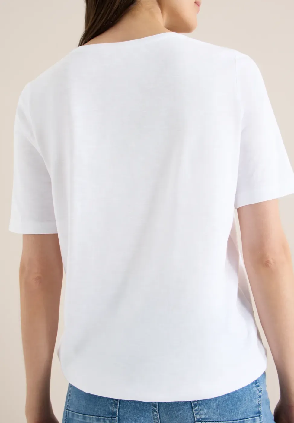 T-shirt met korte mouwen in tuniekstijl