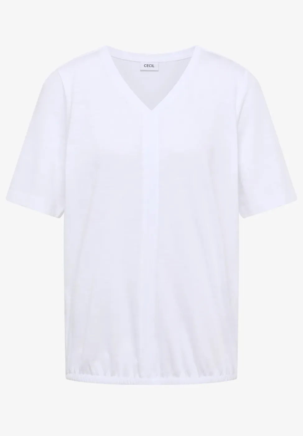 T-shirt met korte mouwen in tuniekstijl
