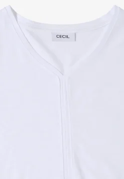 T-shirt met korte mouwen in tuniekstijl
