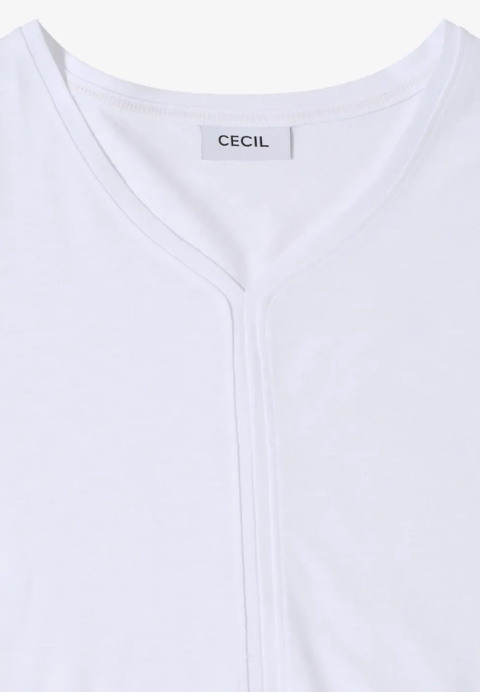 T-shirt met korte mouwen in tuniekstijl