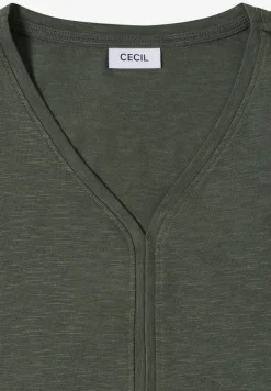 T-shirt met korte mouwen in tuniekstijl