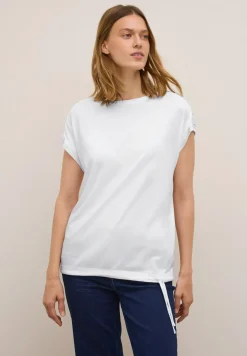T-shirt met rimpels