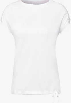 T-shirt met rimpels