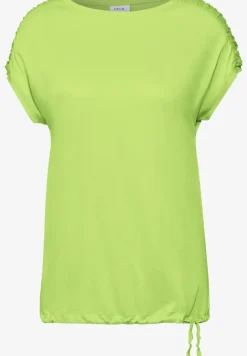 T-shirt met rimpels