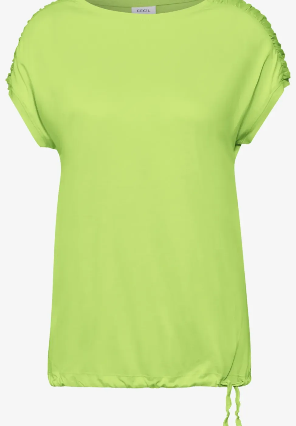T-shirt met rimpels