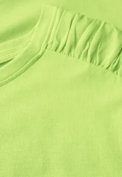 T-shirt met rimpels