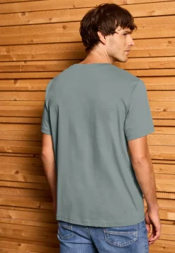 T-shirt met streepmotief