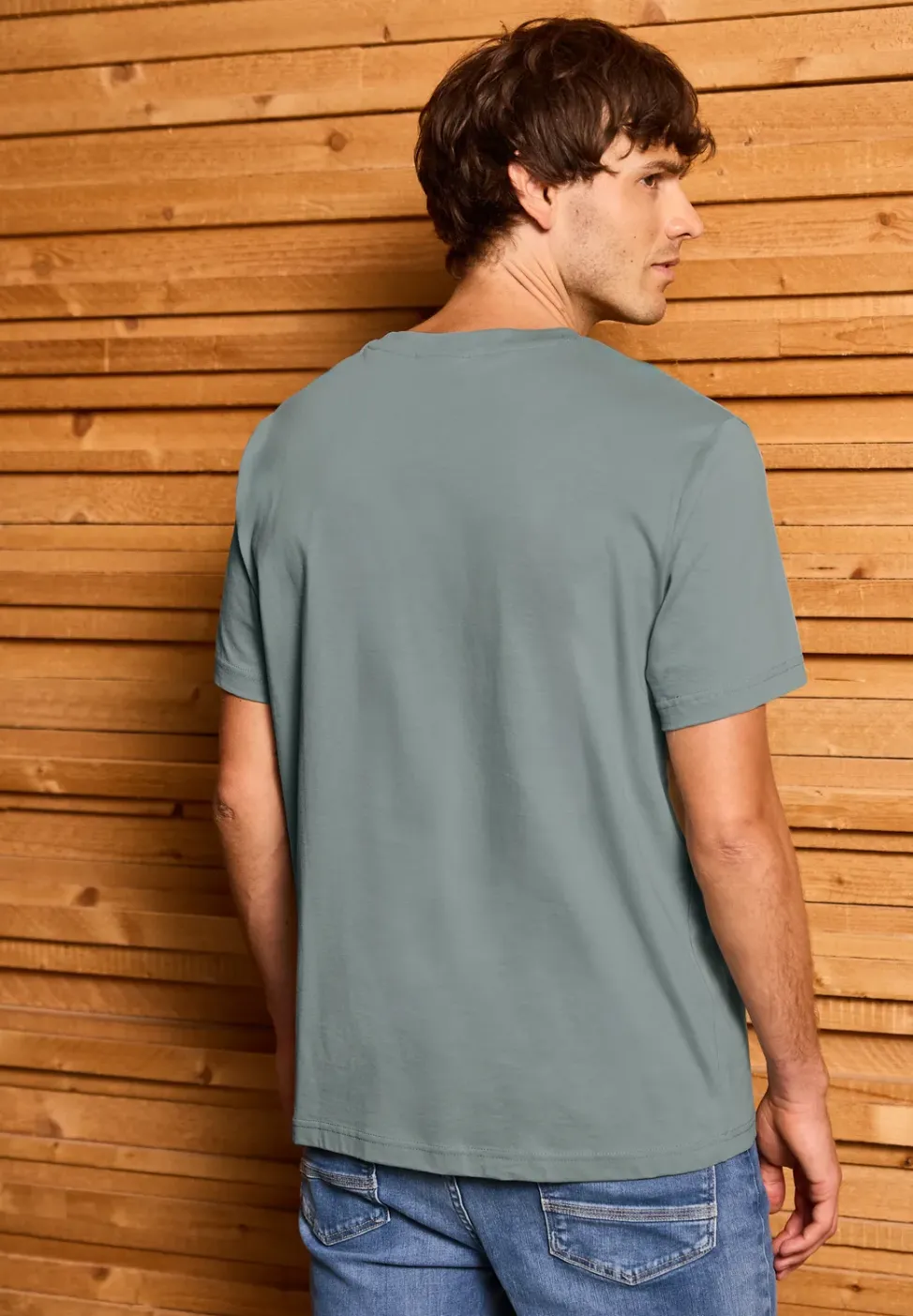T-shirt met streepmotief