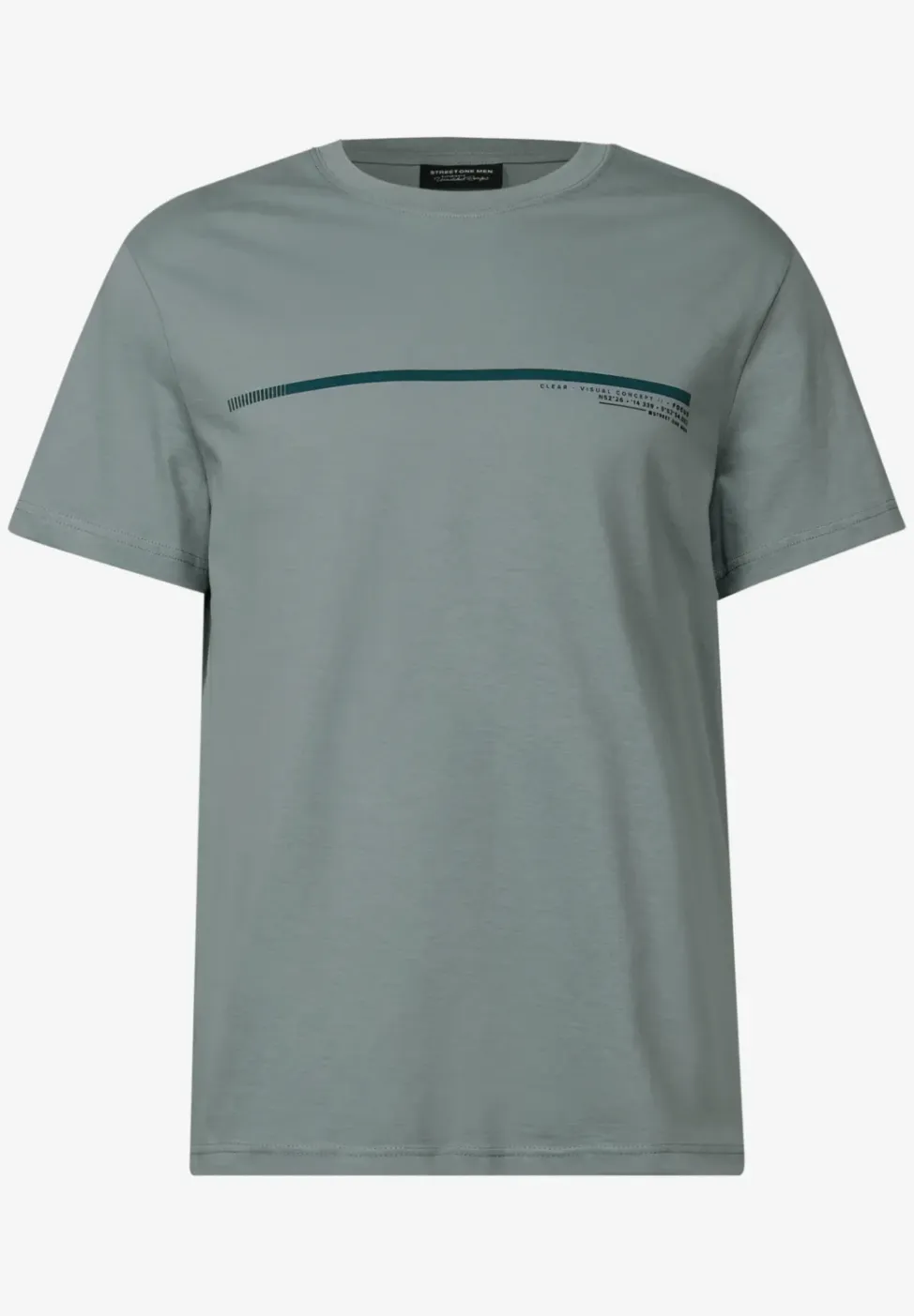 T-shirt met streepmotief