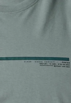 T-shirt met streepmotief