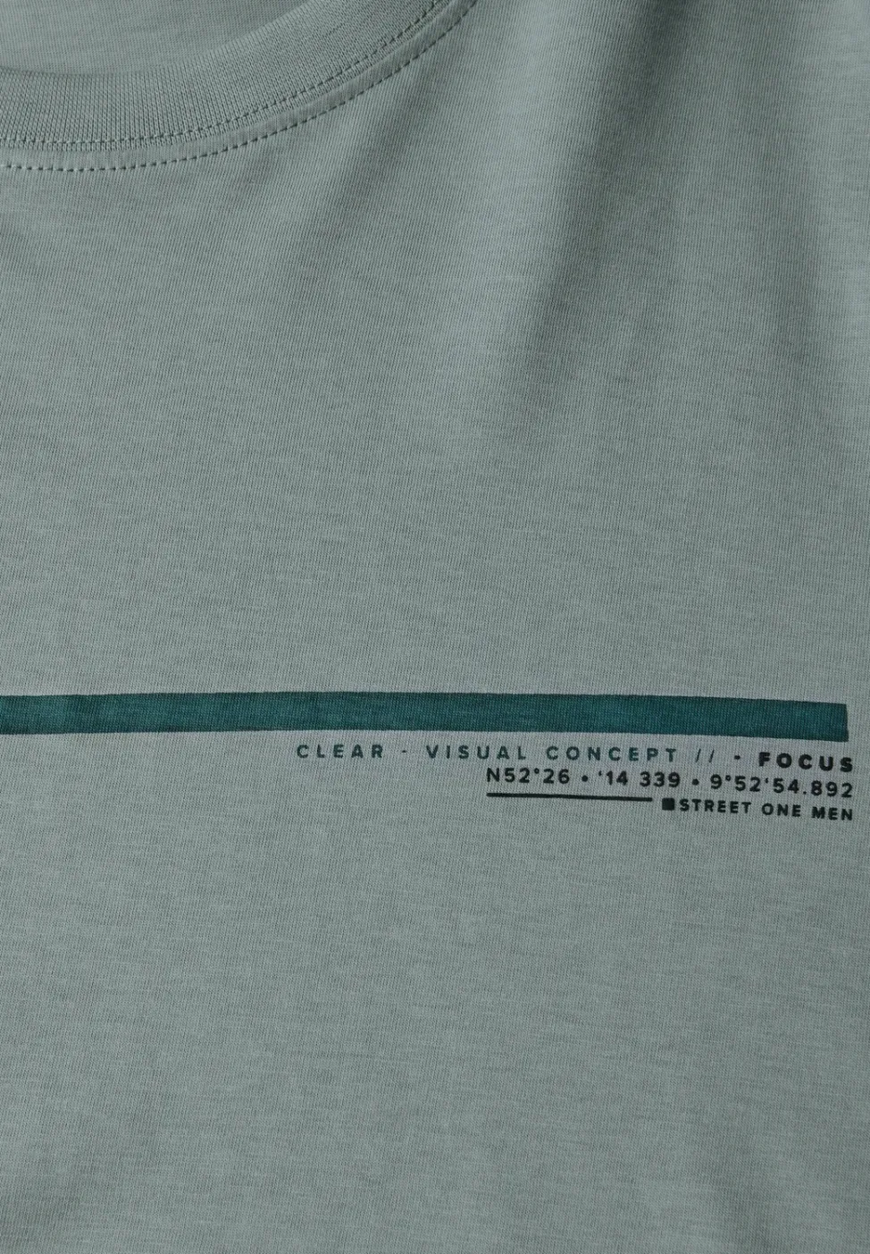 T-shirt met streepmotief