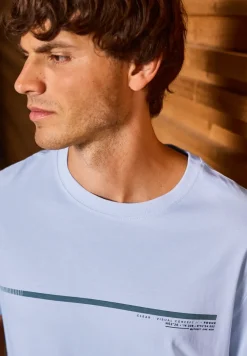 T-shirt met streepmotief