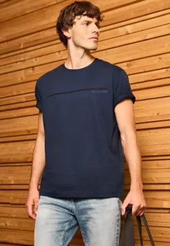 T-shirt met streepmotief