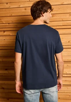 T-shirt met streepmotief