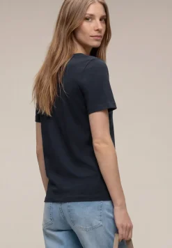 T-shirt met V-hals