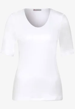 T-shirt met V-hals