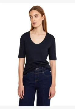 T-shirt met V-hals
