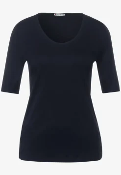 T-shirt met V-hals