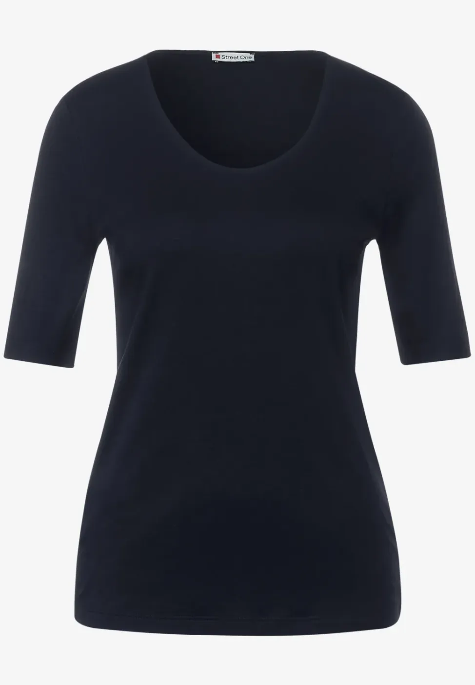 T-shirt met V-hals