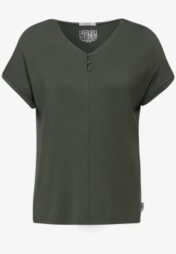 T-shirt met V-hals