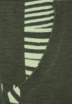 T-shirt met zeer ruime kraag