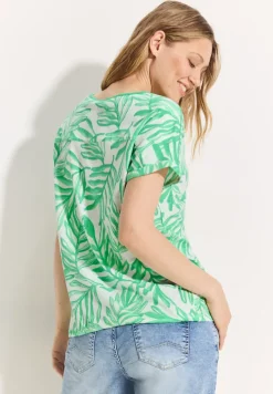 T-shirt van linnenmix