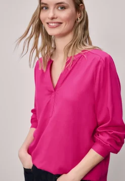 Tuniek met gespleten hals
