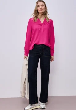 Tuniek met gespleten hals