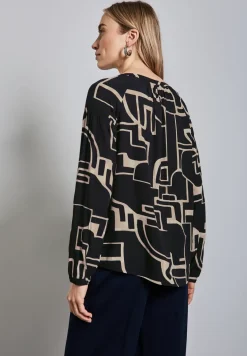 Tuniek met smokdetails