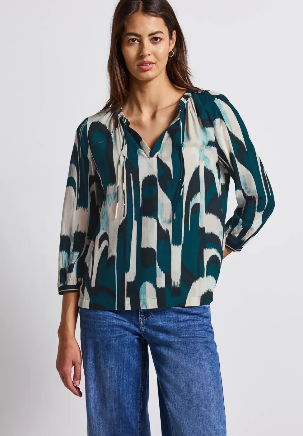 Tuniek met tapedetails