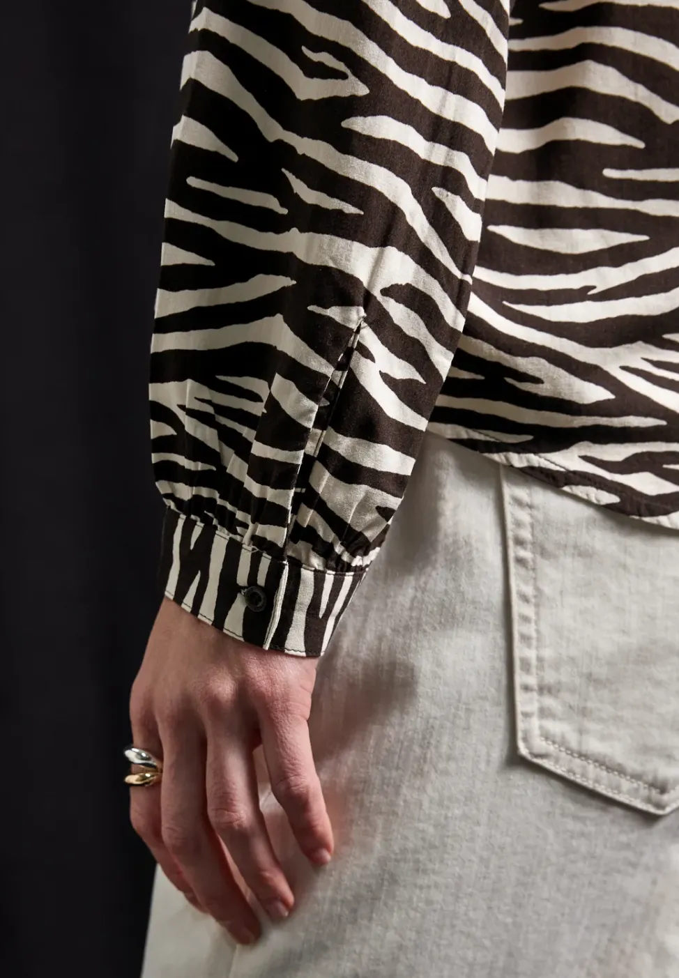 Tuniek met zebraprint