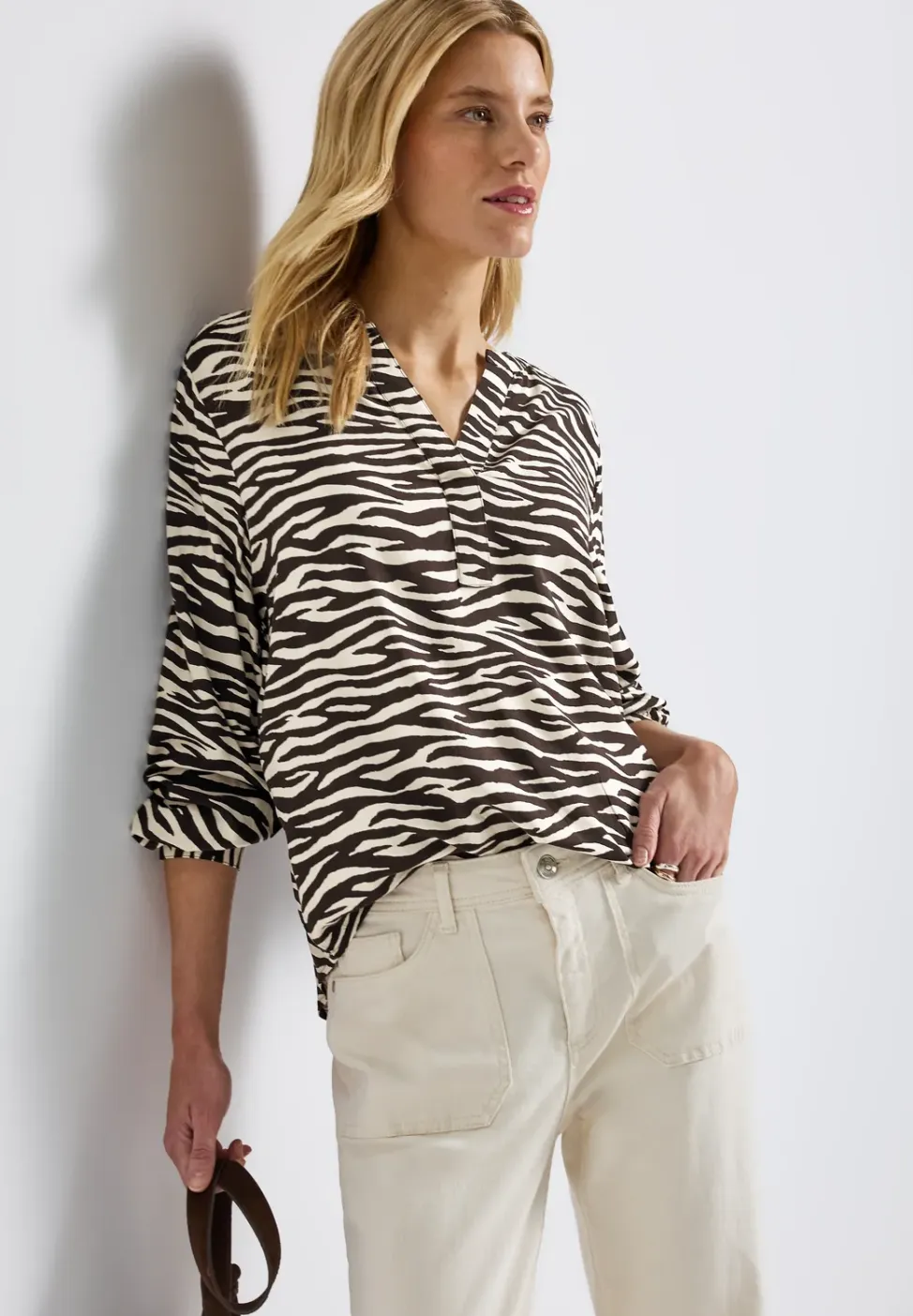 Tuniek met zebraprint