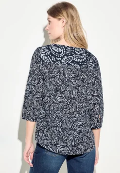 Tuniekblouse met print