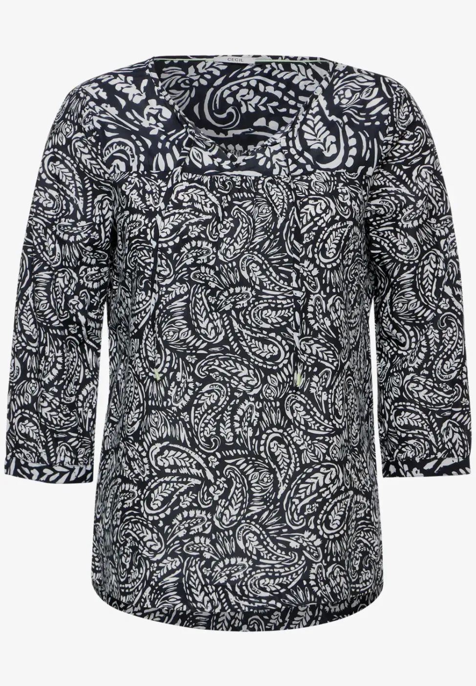 Tuniekblouse met print
