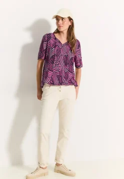 Tuniekblouse met print