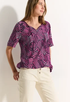 Tuniekblouse met print