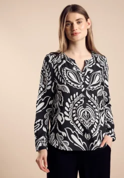 Tuniekblouse met print