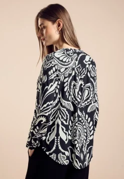 Tuniekblouse met print