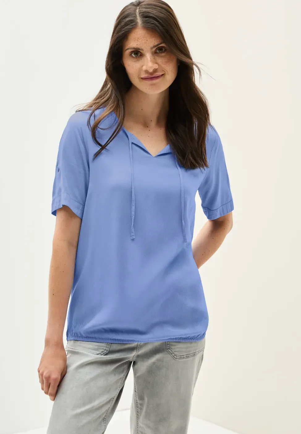 Tuniek in effen kleur