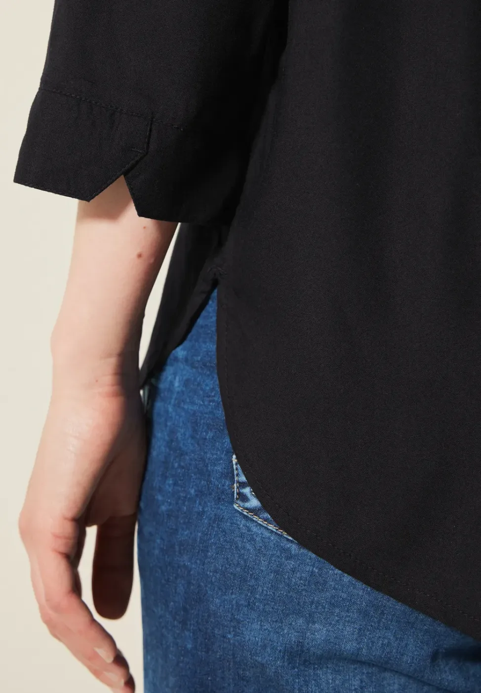 Tuniek in effen kleur