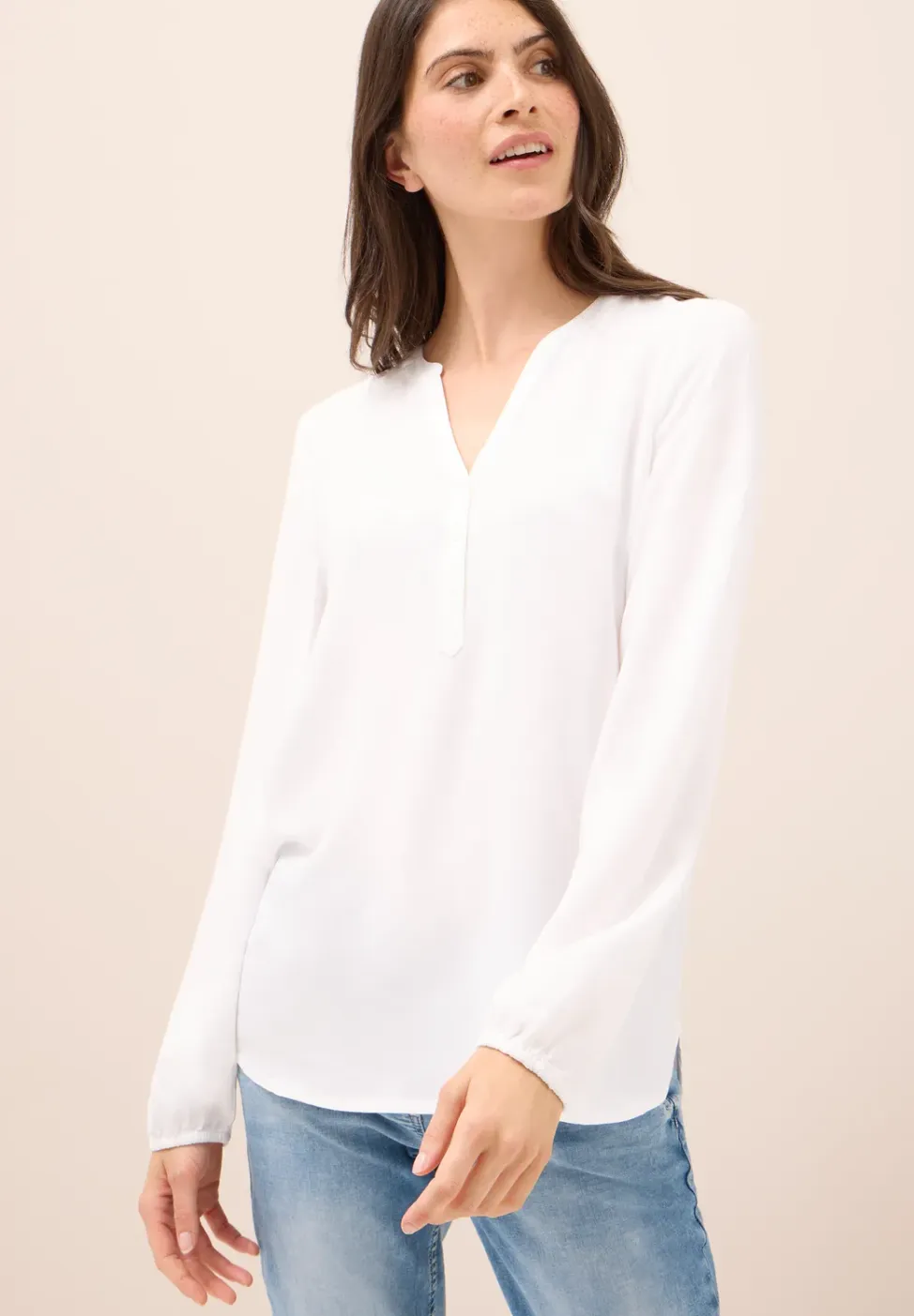 Tuniek in effen kleur