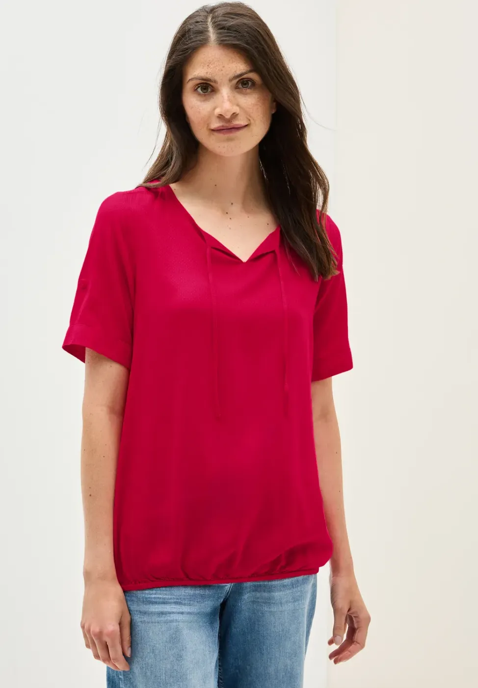 Tuniek in effen kleur