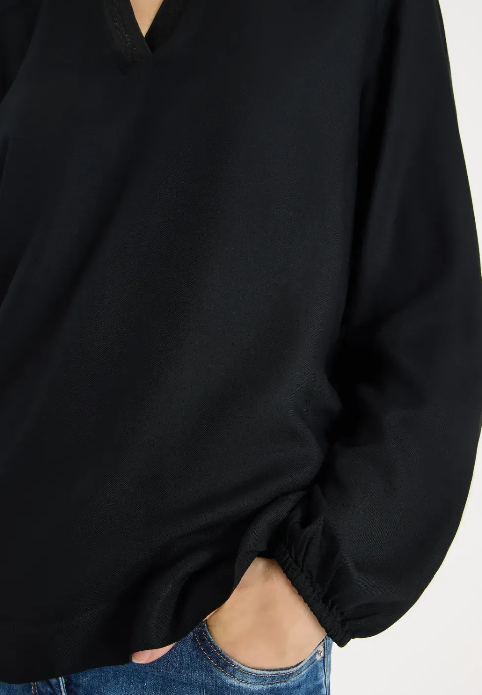Tuniek in effen kleur