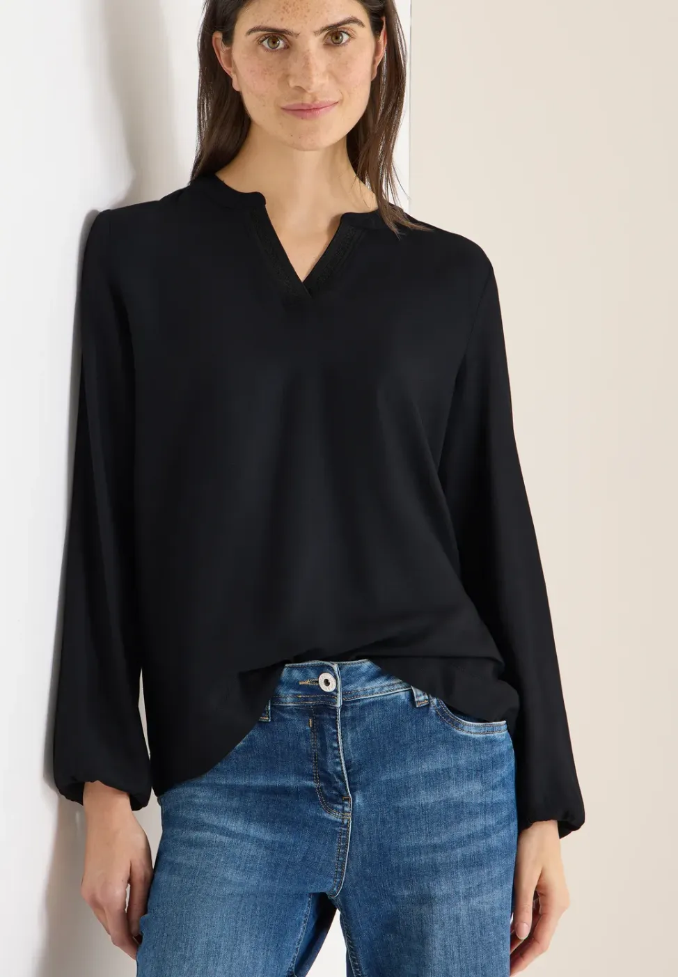 Tuniek in effen kleur