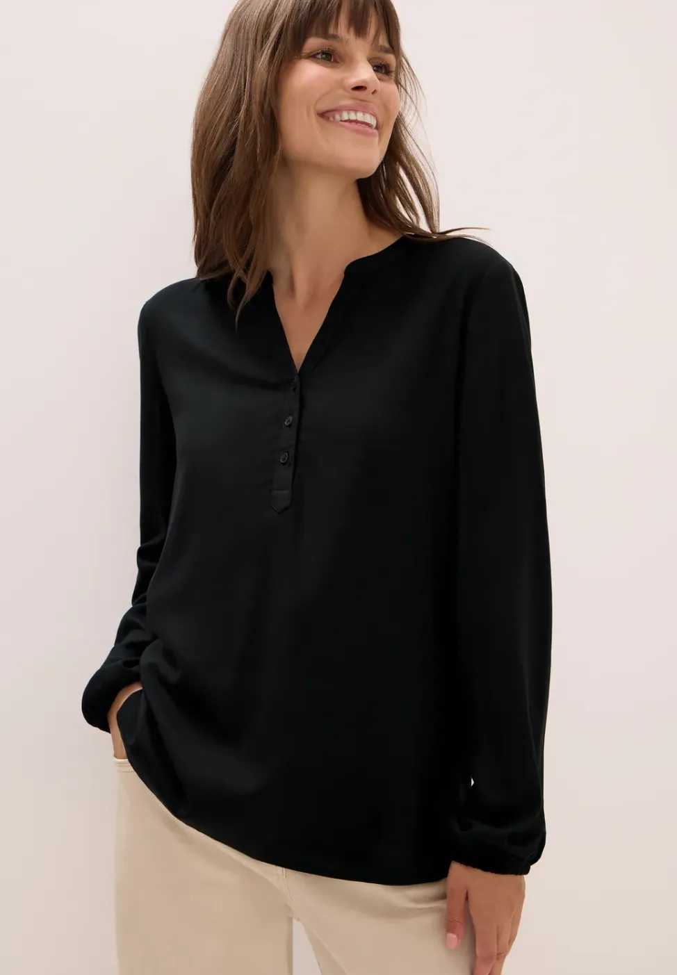 Tuniek in effen kleur