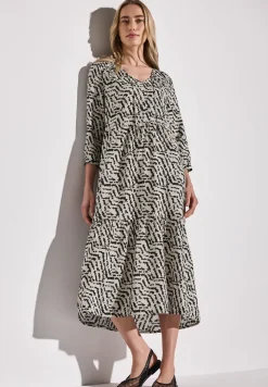 Tuniekjurk met volants