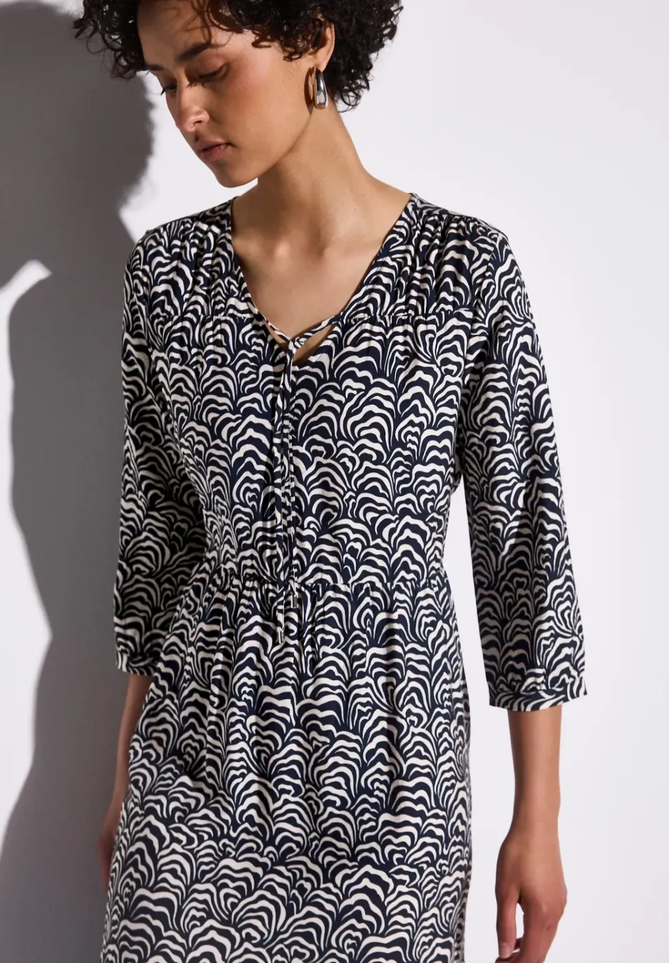 Tuniekjurk met volants