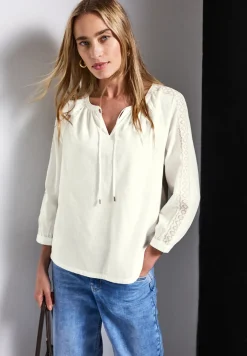 Tuniek met gehaakte details